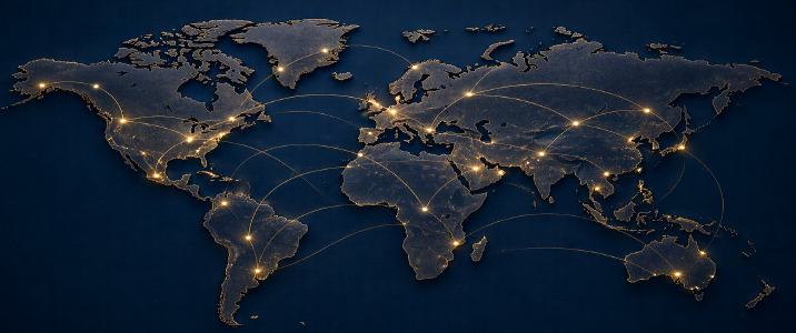 Global export map